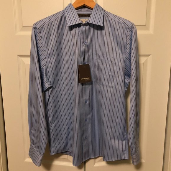 Denver Hayes Small Mens Classic Fit Button Down - New with Tags - Picture 1 of 8